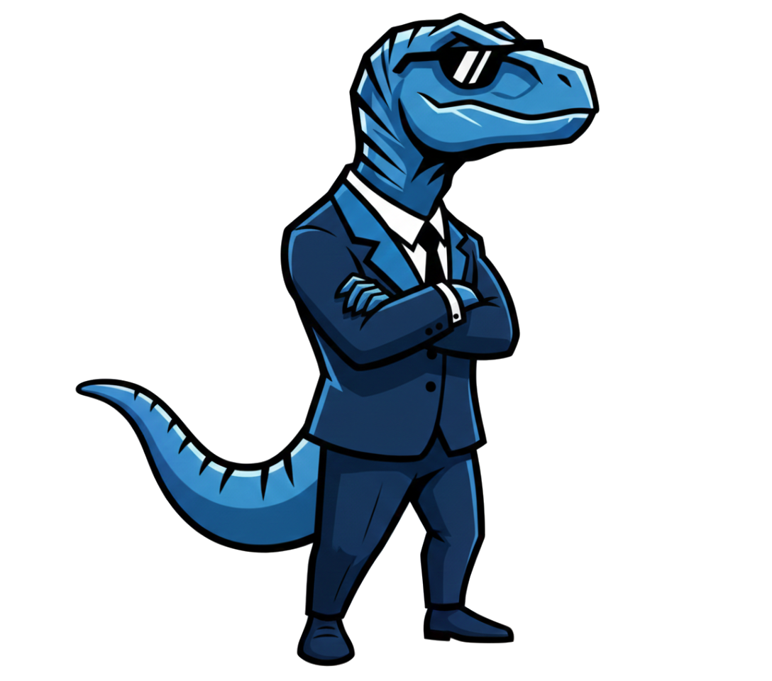 Velociraptor Blue